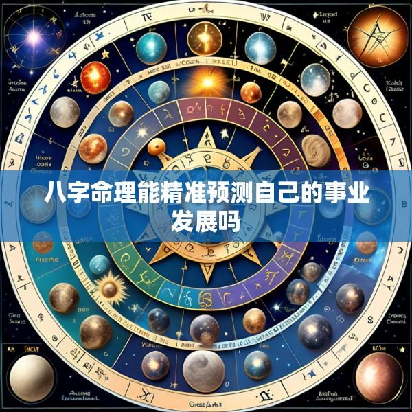 八字命理能精准预测自己的事业发展吗