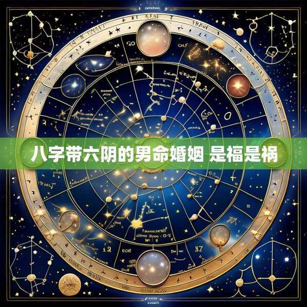 八字带六阴的男命婚姻 是福是祸