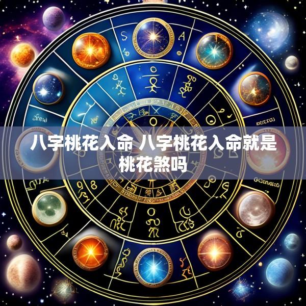 八字桃花入命 八字桃花入命就是桃花煞吗