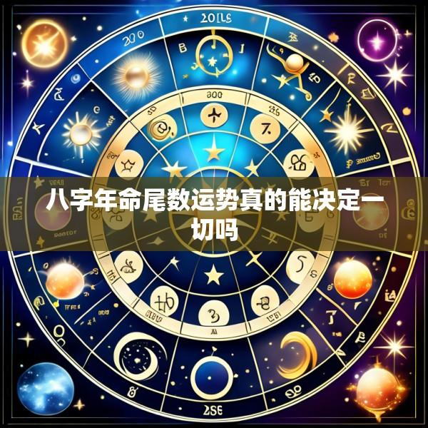 八字年命尾数运势真的能决定一切吗