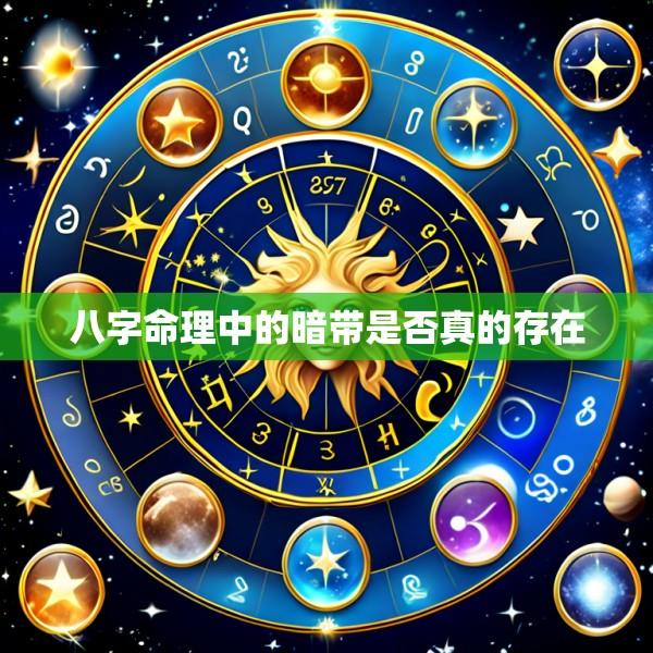 八字命理中的暗带是否真的存在