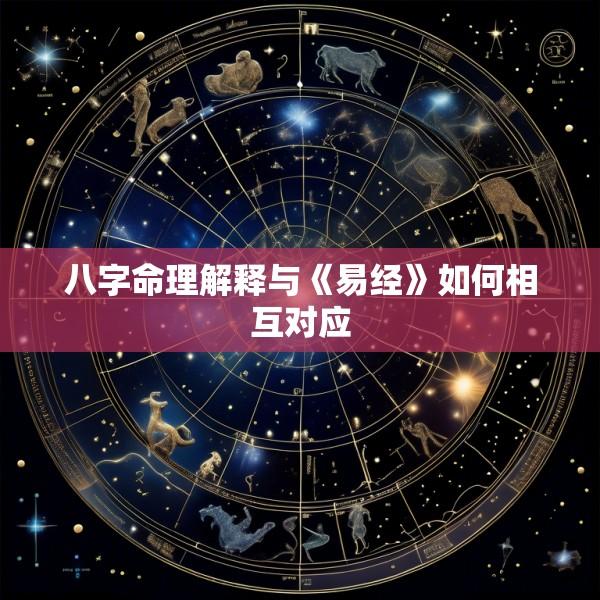 八字命理解释与《易经》如何相互对应