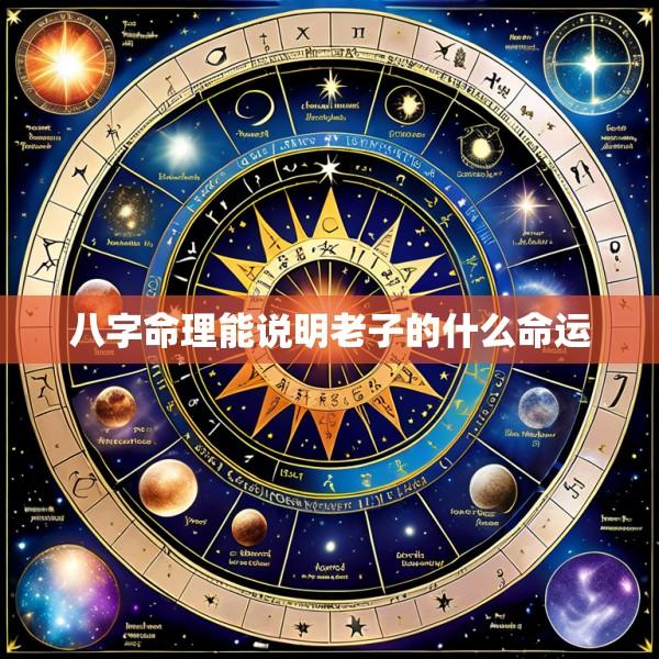 八字命理能说明老子的什么命运