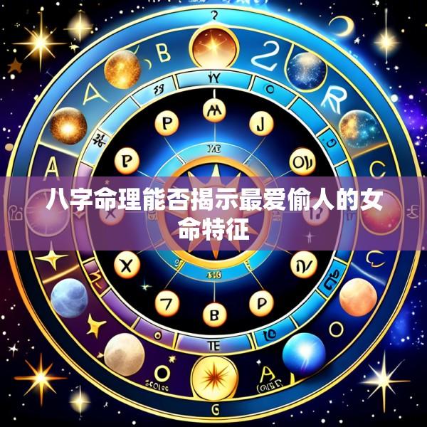 八字命理能否揭示最爱偷人的女命特征
