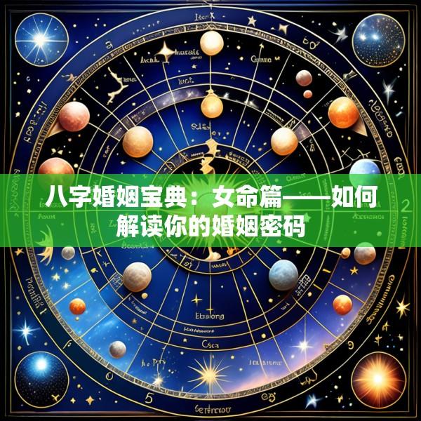 八字婚姻宝典：女命篇——如何解读你的婚姻密码