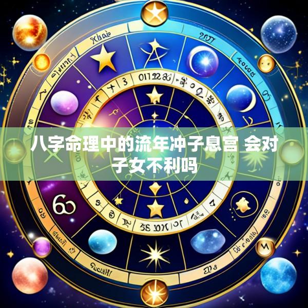 八字命理中的流年冲子息宫 会对子女不利吗