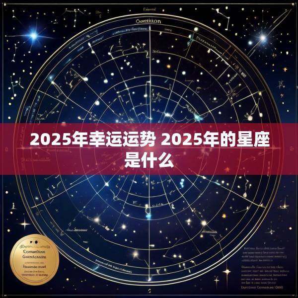 2025年幸运运势 2025年的星座是什么