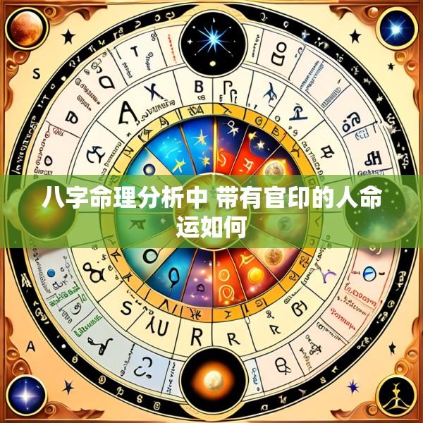八字命理分析中 带有官印的人命运如何