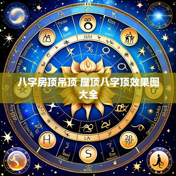 八字房顶吊顶 屋顶八字顶效果图大全