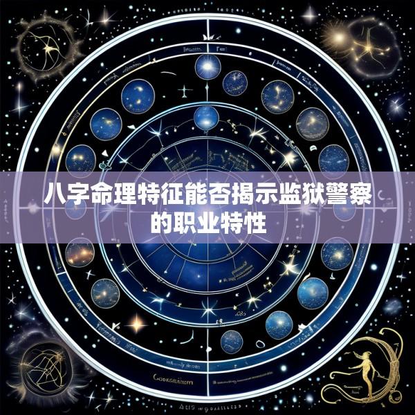 八字命理特征能否揭示监狱警察的职业特性