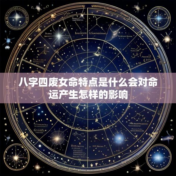 八字四废女命特点是什么会对命运产生怎样的影响