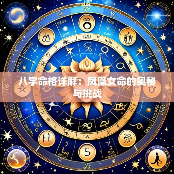 八字命格详解：凤凰女命的奥秘与挑战
