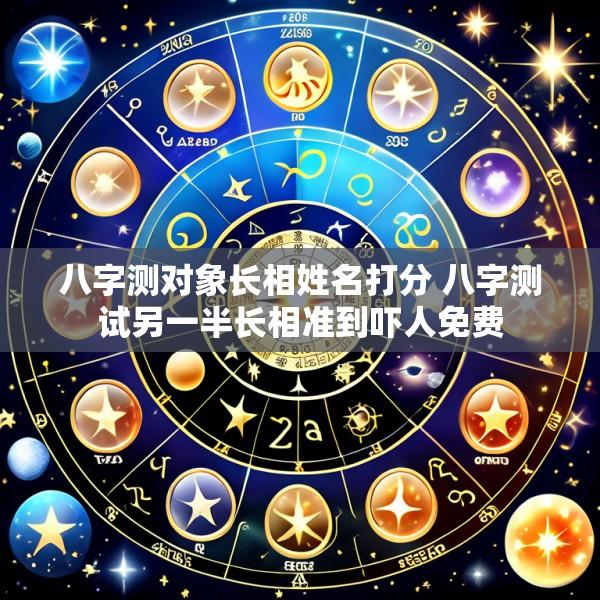八字测对象长相姓名打分 八字测试另一半长相准到吓人免费