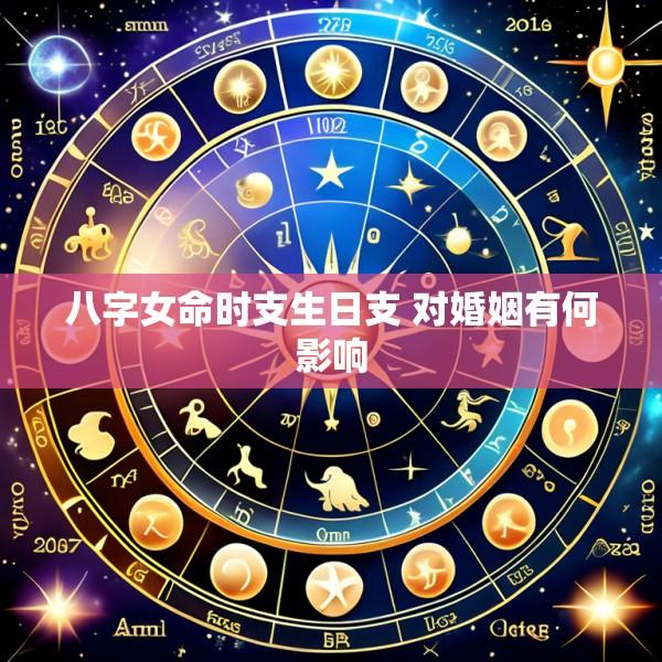 八字女命时支生日支 对婚姻有何影响