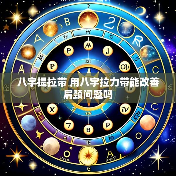 八字提拉带 用八字拉力带能改善肩颈问题吗