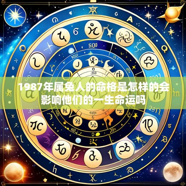 1987年属兔人的命格是怎样的会影响他们的一生命运吗
