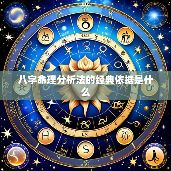 八字命理分析法的经典依据是什么
