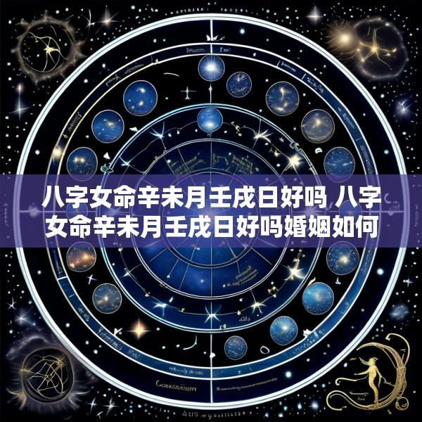八字女命辛未月壬戌日好吗 八字女命辛未月壬戌日好吗婚姻如何