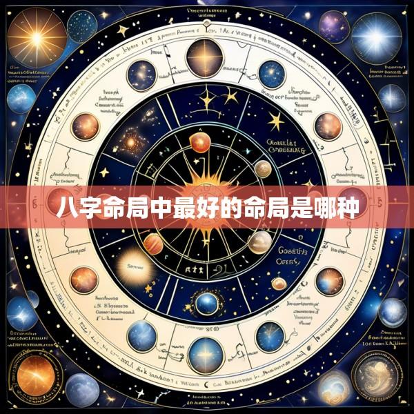 八字命局中最好的命局是哪种