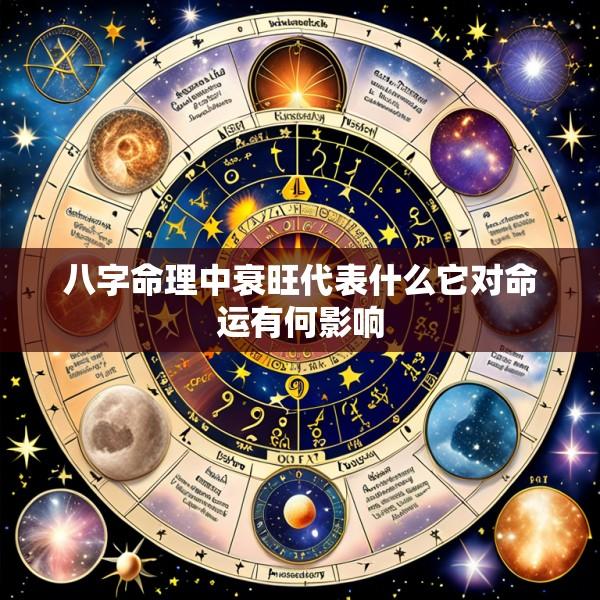 八字命理中衰旺代表什么它对命运有何影响