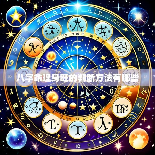 八字命理身旺的判断方法有哪些