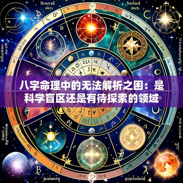 八字命理中的无法解析之困：是科学盲区还是有待探索的领域
