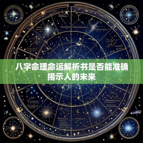 八字命理命运解析书是否能准确揭示人的未来