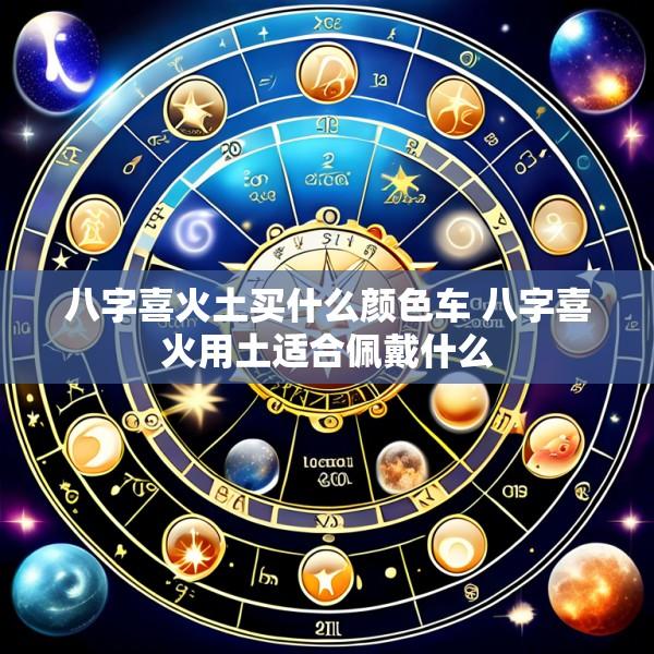 八字喜火土买什么颜色车 八字喜火用土适合佩戴什么
