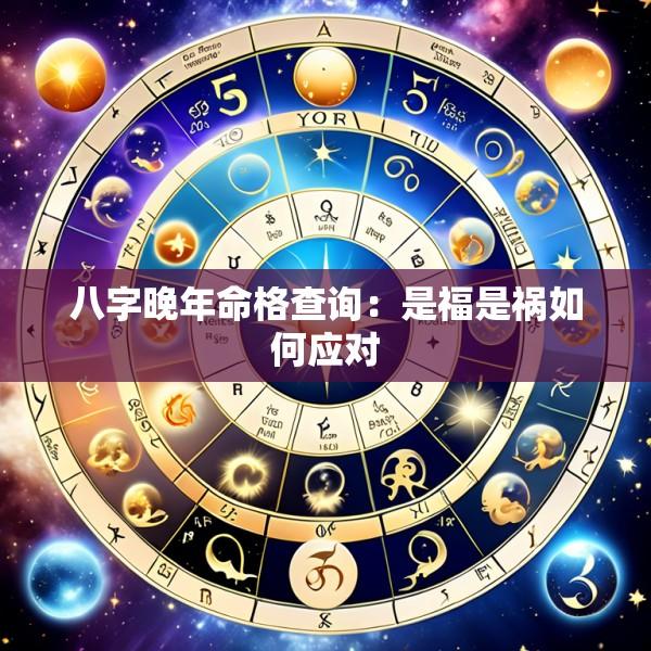 八字晚年命格查询：是福是祸如何应对