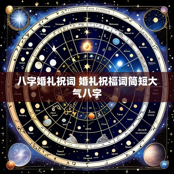 八字婚礼祝词 婚礼祝福词简短大气八字