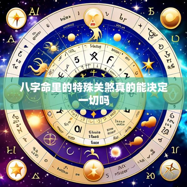 八字命里的特殊关煞真的能决定一切吗