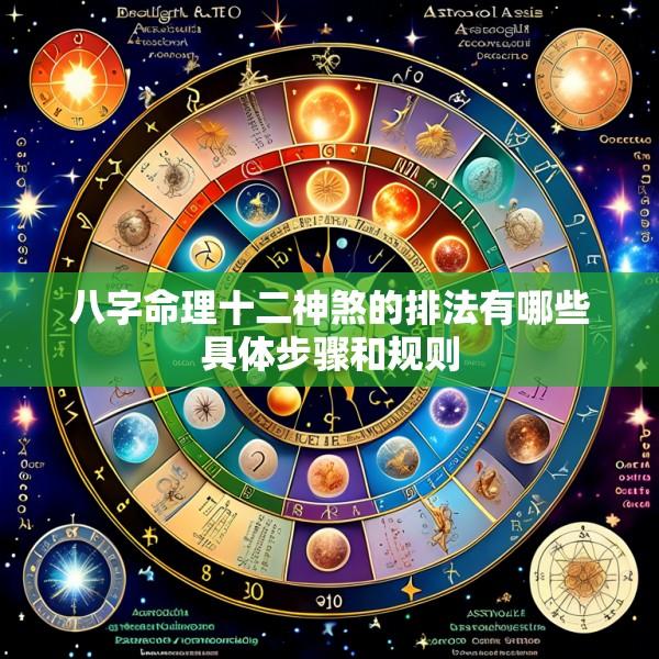 八字命理十二神煞的排法有哪些具体步骤和规则