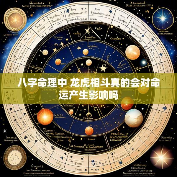 八字命理中 龙虎相斗真的会对命运产生影响吗