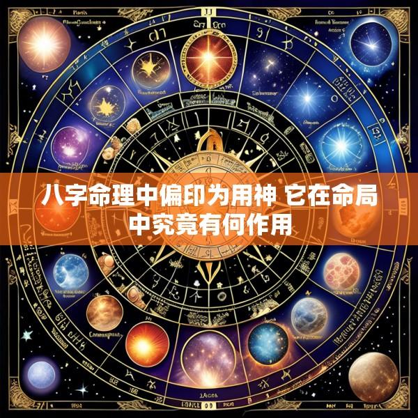 八字命理中偏印为用神 它在命局中究竟有何作用