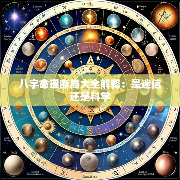 八字命理断局大全解释：是迷信还是科学