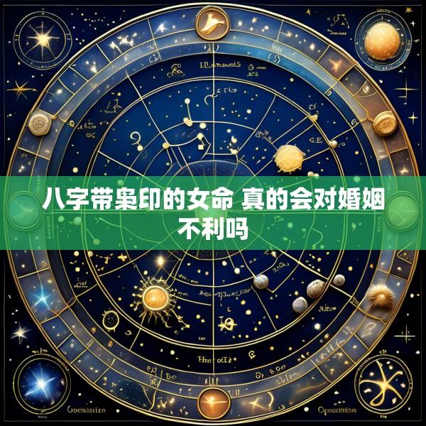 八字带枭印的女命 真的会对婚姻不利吗