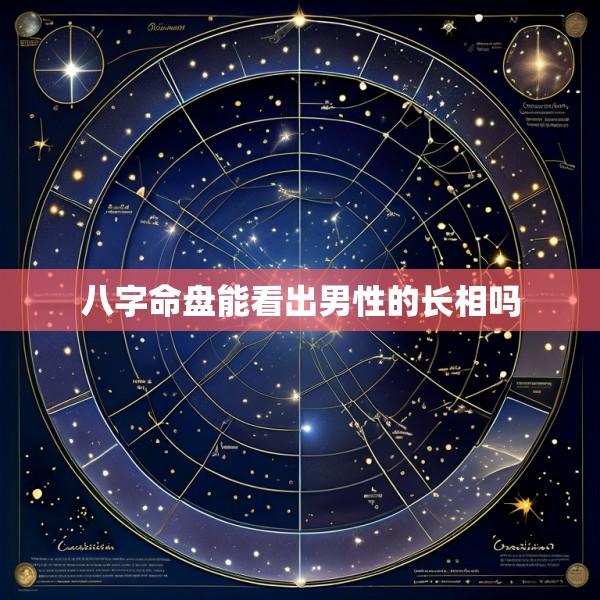 八字命盘能看出男性的长相吗