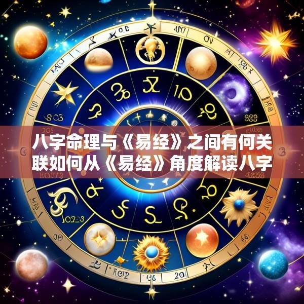 八字命理与《易经》之间有何关联如何从《易经》角度解读八字命理