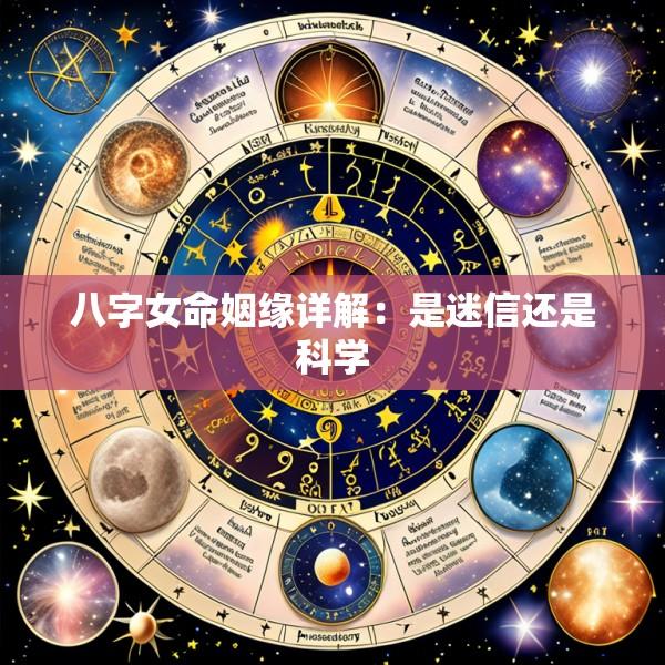 八字女命姻缘详解：是迷信还是科学