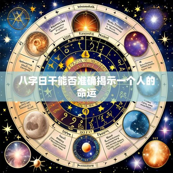 八字日干能否准确揭示一个人的命运