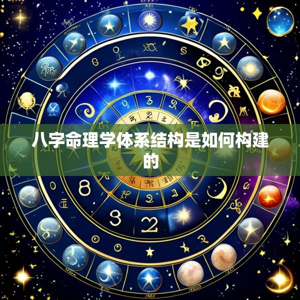 八字命理学体系结构是如何构建的