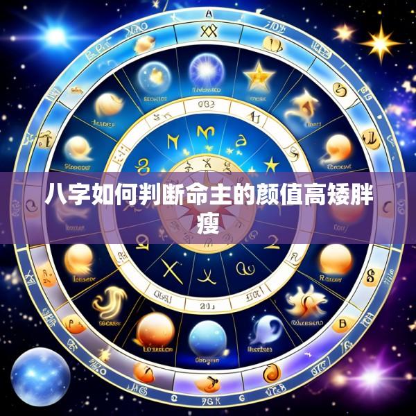 八字如何判断命主的颜值高矮胖瘦