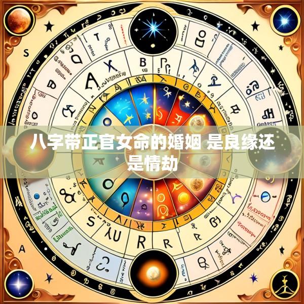 八字带正官女命的婚姻 是良缘还是情劫