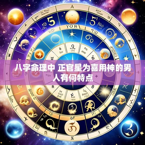 八字命理中 正官星为喜用神的男人有何特点