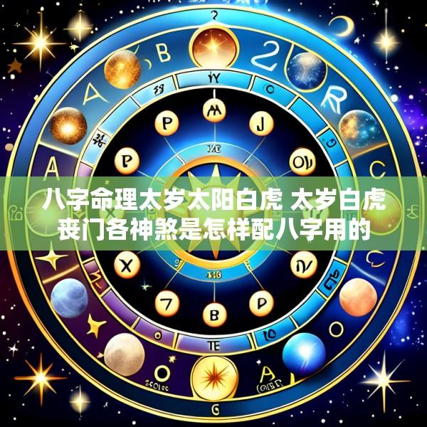 八字命理太岁太阳白虎 太岁白虎丧门各神煞是怎样配八字用的