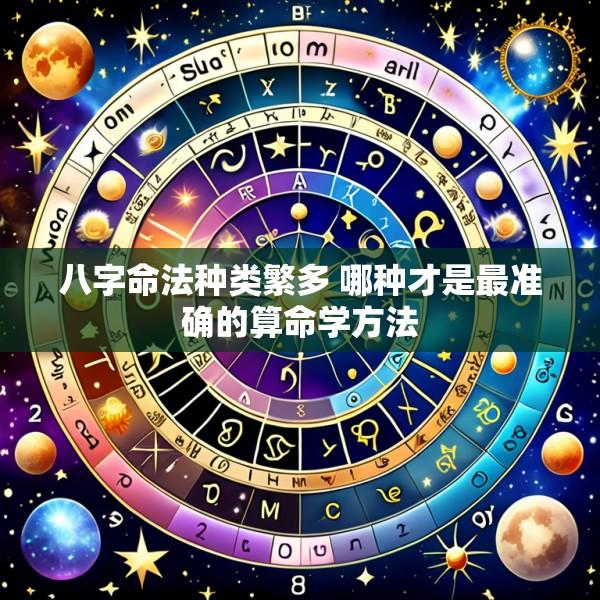 八字命法种类繁多 哪种才是最准确的算命学方法