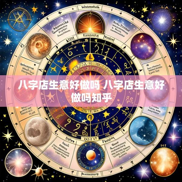 八字店生意好做吗 八字店生意好做吗知乎