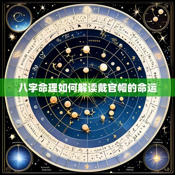 八字命理如何解读戴官帽的命运