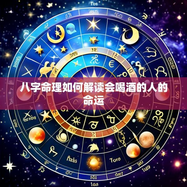 八字命理如何解读会喝酒的人的命运