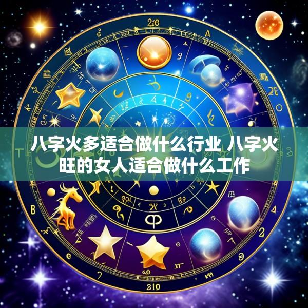 八字火多适合做什么行业 八字火旺的女人适合做什么工作